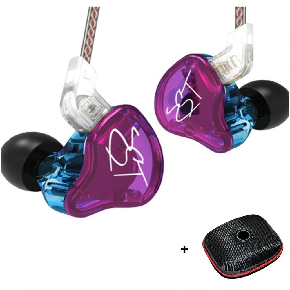 KZ KZ ZST X Dynamic Dual Driver in Ear Earphones (Colorful Wit...