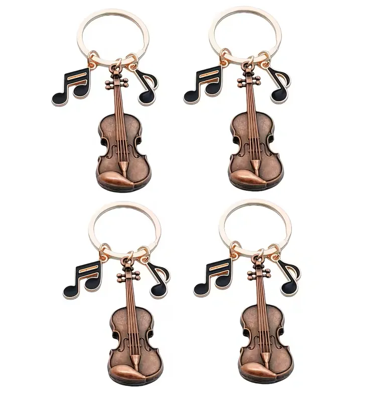 Llavero Metalizado Violín dijes M2 2.webp