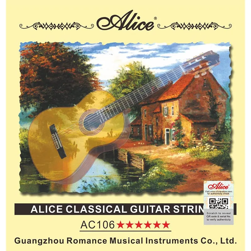 Encordado Para Guitarra CLásica Alice A106