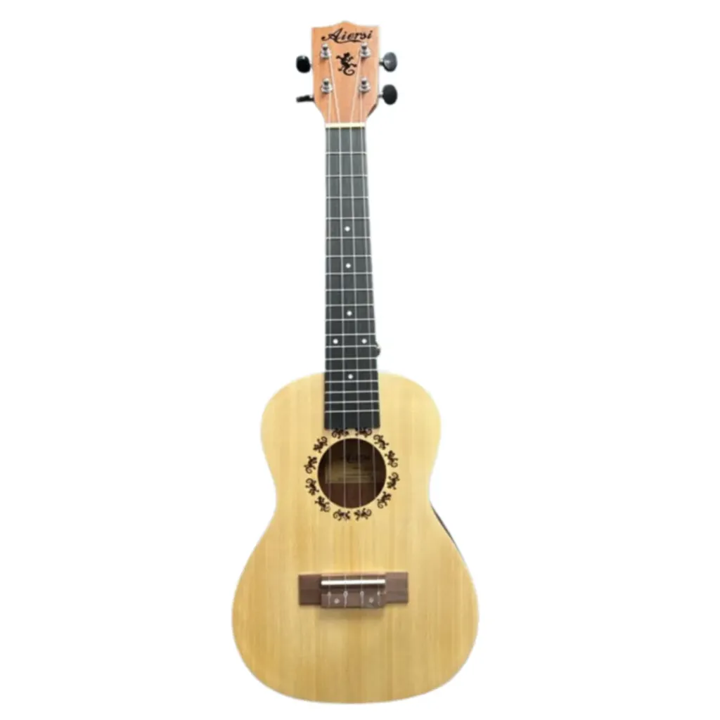Ukelele Soprano Tapa en Pino 24BG Aiersi