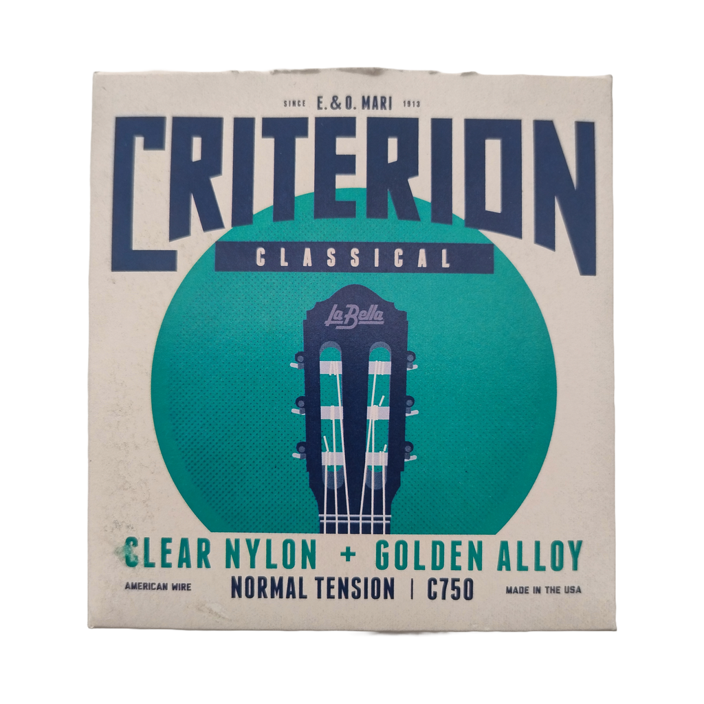 Encordado Guitarra Clásica La Bella Criterion Clear Nylon C750
