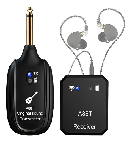 Sistema Inalámbrico EKOS A88T Wireless Transmisor y Receptor, línea inalambrico