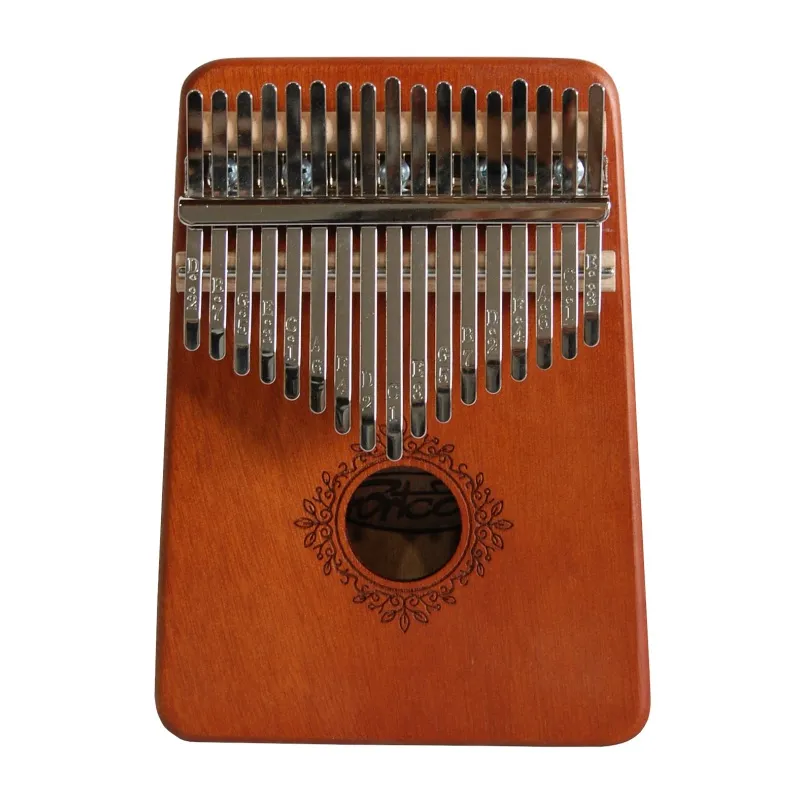 Kalimba 21 Notas EKOS KL-21 instrumento musical teclas, varios diseños.