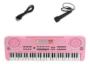 Piano 61 teclas MINI, Organeta MQ 6106 Teclado electrónico, varios colores.