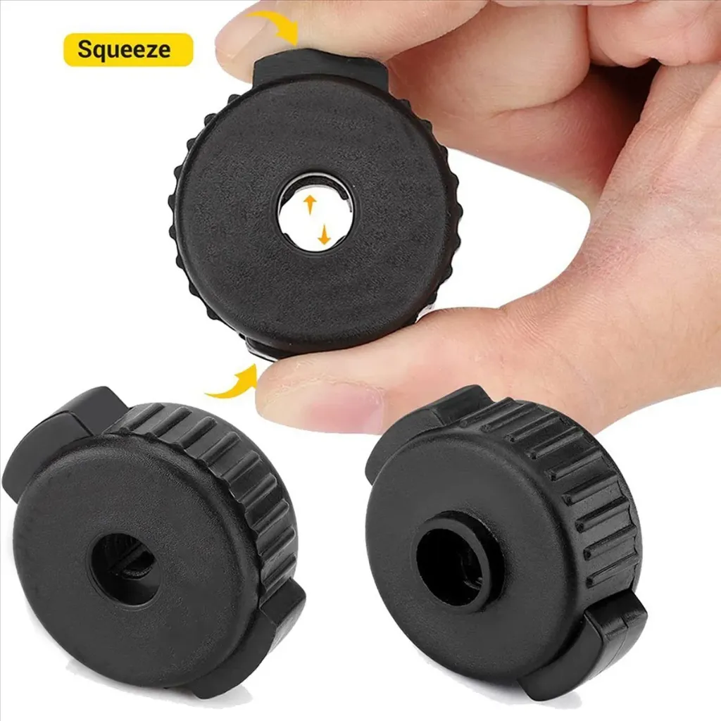 TUERCA SEGURIDAD BASE PLATILLO,  GENERIC MS-01, accesorio/repuesto batería, plástica, montaje rápido