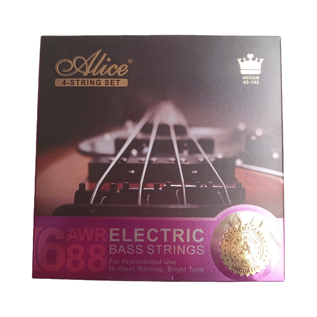 Encordado Bajo Electrico Alice 4 Cuerdas 