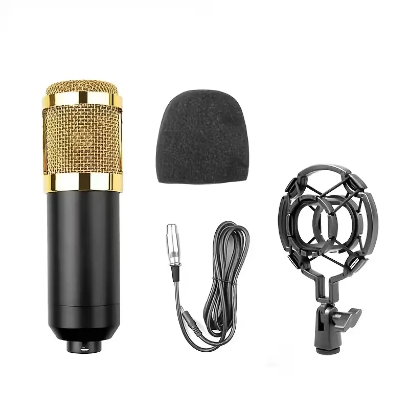 [BM800-3GRp(atril)] Micrófono Condensador MOTION BM800-3, estudio grabación con accesorios (BM800-3GRp(atril))