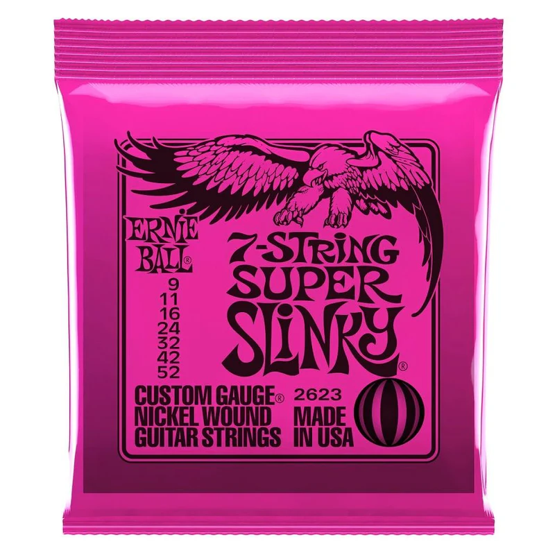 ENCORDADO ERNIE BALL ELECTRICA 7 CUERDAS (9-52) 2623