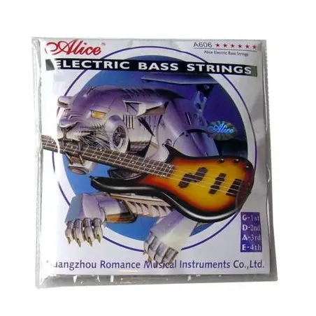 Encordado Bajo Electrico Alice 4 Cuerdas 