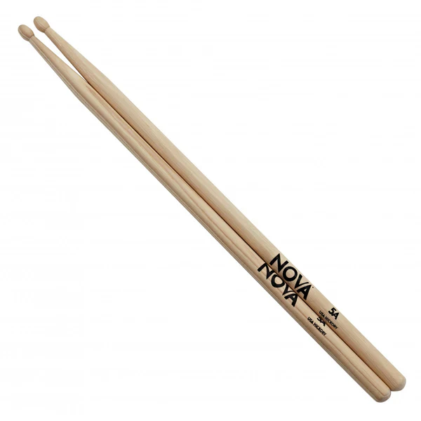 [Nova 5A] BAQUETAS Vic Firth NOVA 5A / 5AN punta NYLON / MADERA, rojo, negro, natural, 5ANR / 5ANB batería, percusión (Nova 5A)