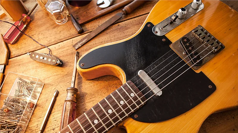Mantenimiento General Guitarra Electrica (Puente Fijo)