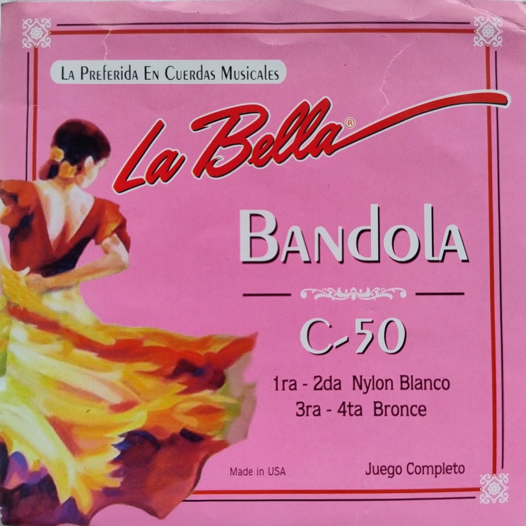 Encordado Bandola La Bella C50