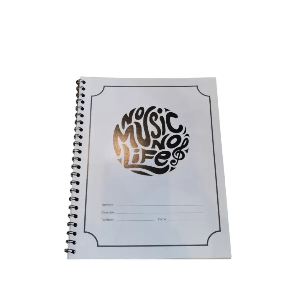 CUADERNO PENTAGRAMADO