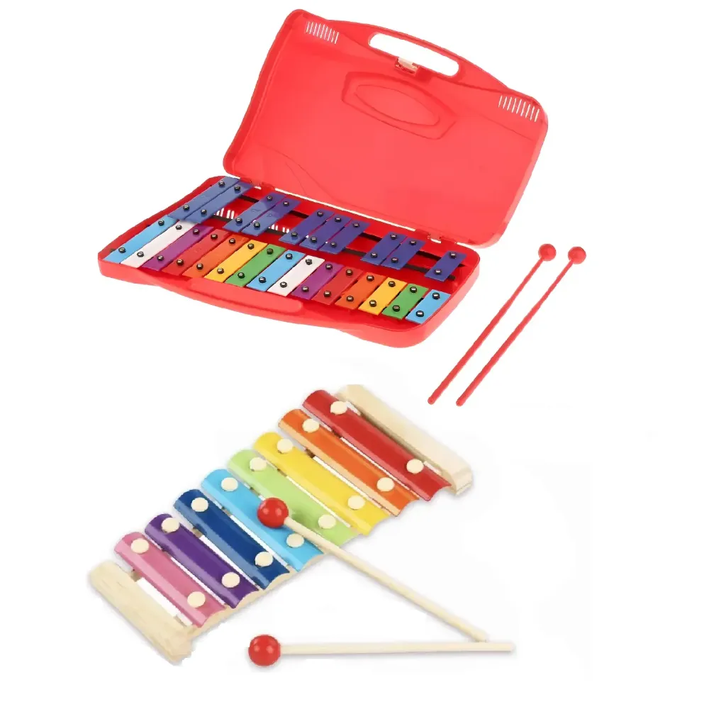 [g8s0] Glockenspiel cromático. Xilófono, metalófono (lira mesa) SP25 notas, 25 teclas/SP8 notas, 8 teclas diatónico (Glockenspiel 8SP)