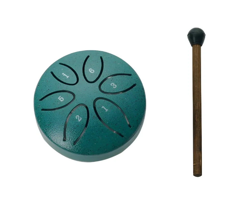 Handpan Tambor De Lenguas Acero 6 Notas De 3 Handpan