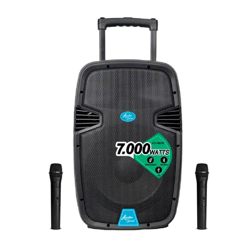 [AS7000R] Cabina Activa Audio Sound AS-7000R (Recargable)