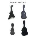 ESTUCHE SEMIDURO guitarra, puntera, requinto, tiple, , ukulele, cuatro, bandola y charango, entre otros, diseños especiales