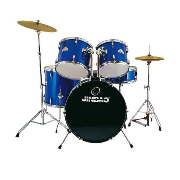 Bateria Acústica Jinbao Jbp0406bl Azul, Baterias/Drums