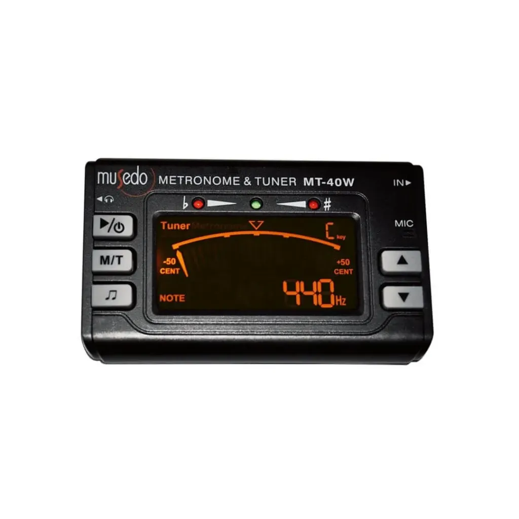 METRONOMO AFINADOR MUSEDO MT-40W