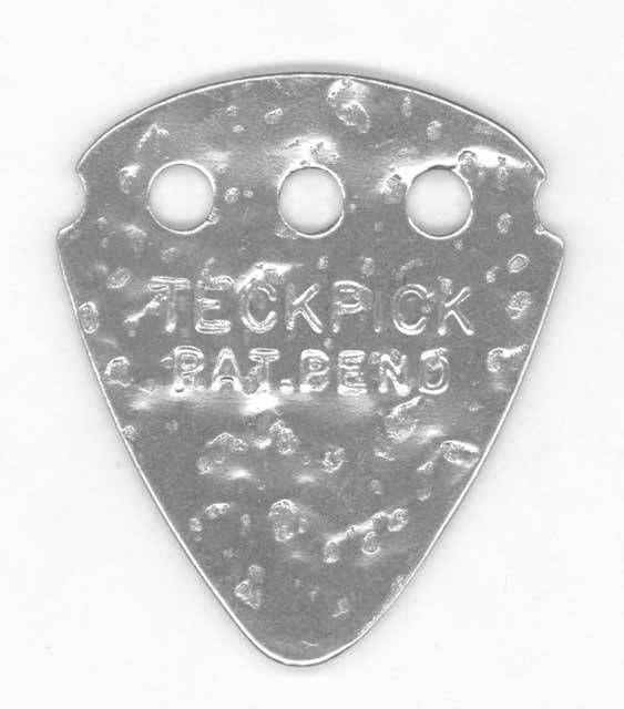 Pick Dunlop Teckpick Plateada con Textura