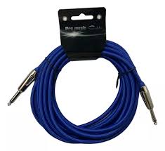 Cable Línea 1/4" para Instrumento Kirlin Azul