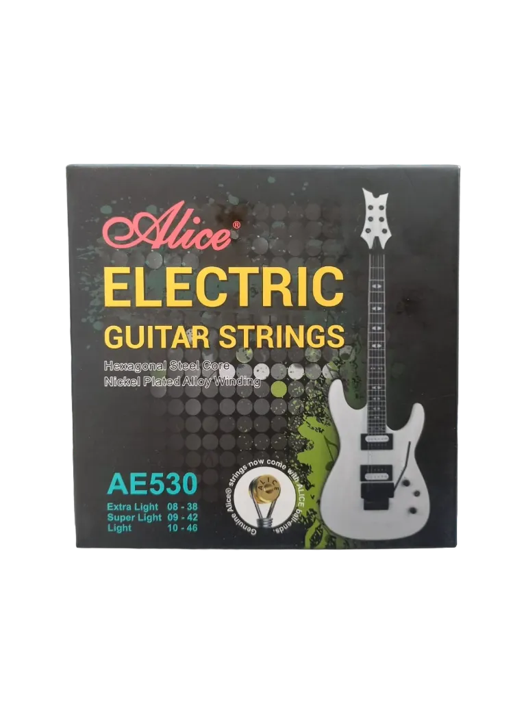 [AE530SL] Encordado Guitarra Eléctrica Alice AE530-SL, XL, L (9-42 SL (AE530SL))