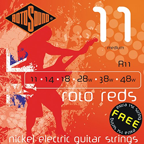 Encordado Guitarra Eléctrica Roto Sound 11-48