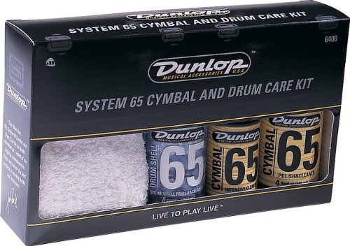 [6400]  Kit De Limpieza De Tambores Y Platillos 65 Dunlop 