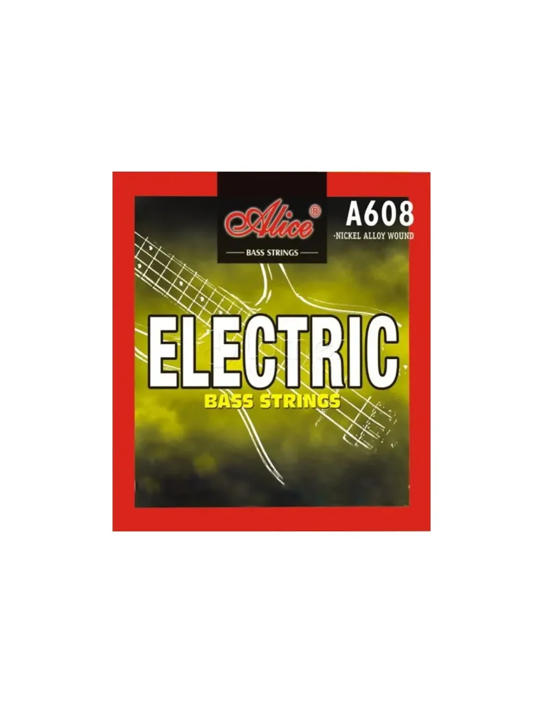 Cuerdas Bajo Eléctrico Alice A608(4)-M-4