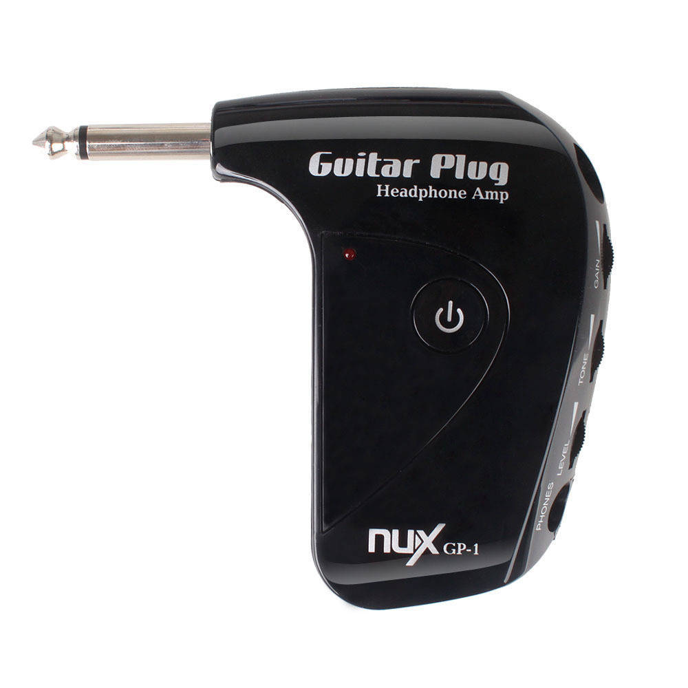 Amplificador De Audífonos Nux Mini Guitarra Plug GP-1