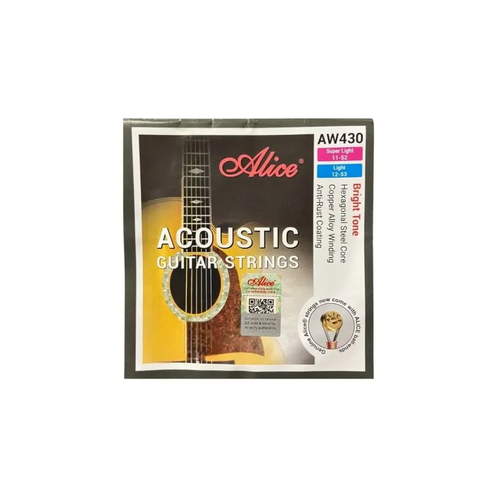 Cuerda Tercera para Guitarra Acústica Alice AW430-023