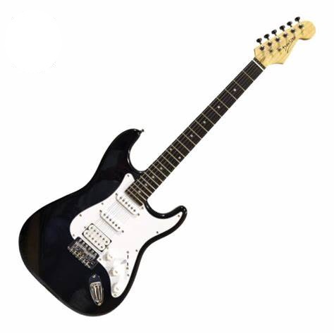 Guitarra Eléctrica Deviser Stratocaster Negra LG1S BK