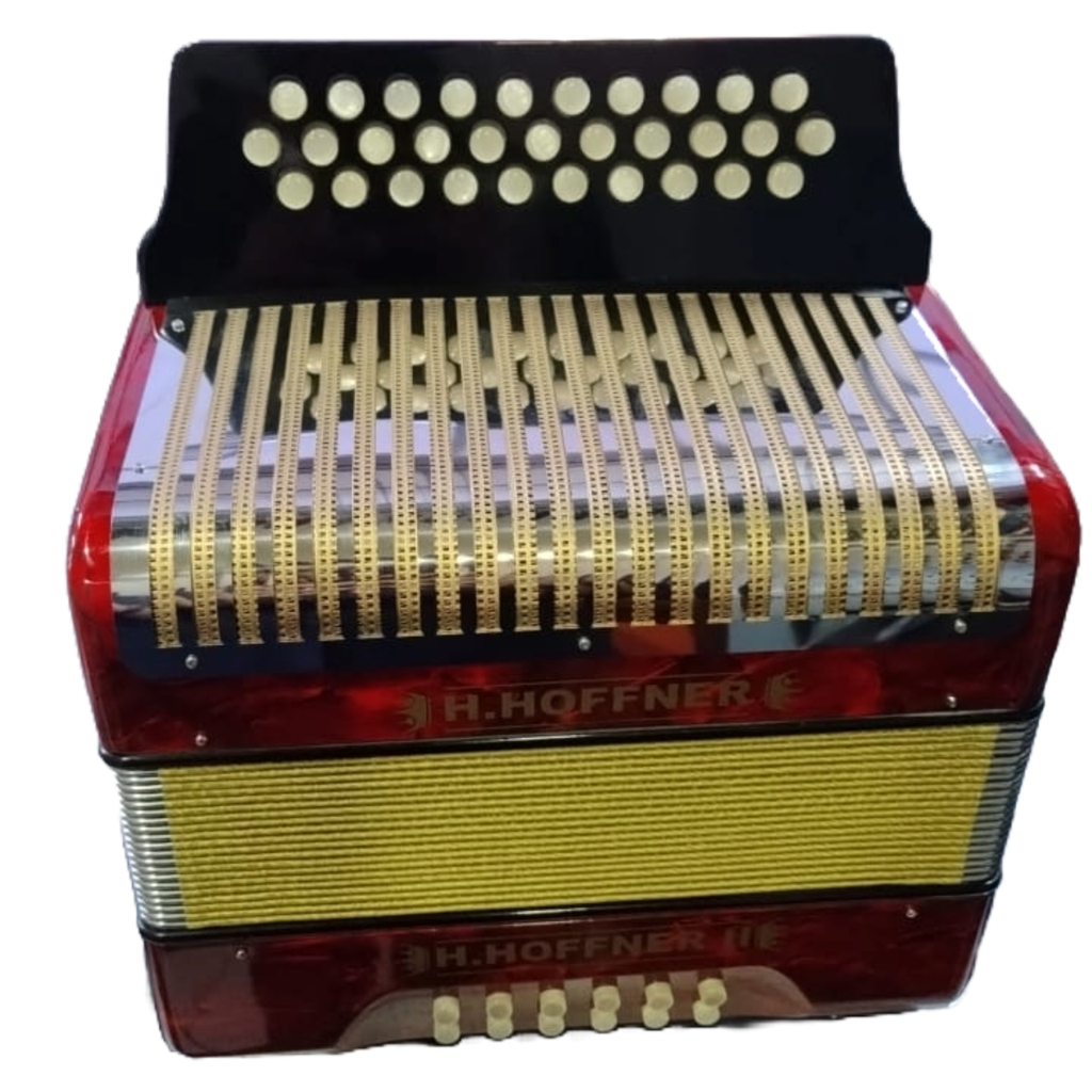 Acordeon Vallenato Diatonico H.HOFFNER / Golden Cup / EKOS