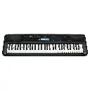 Piano 61 teclas sensibles YAMAHA 5/8 PSR-E383, organeta, teclado electrónico con Adaptador PA-3C