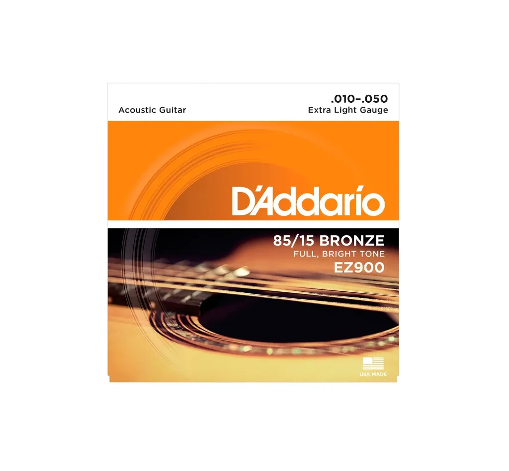 Encordado Guitarra Electroacústica D'Addario 10-50 EZ-900 