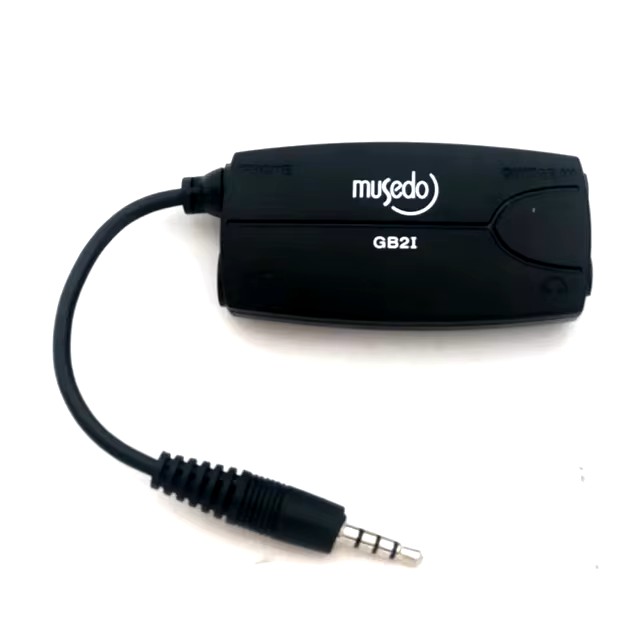 Interfaz de Guitarra o Bajo para Celular Musedo GB2i