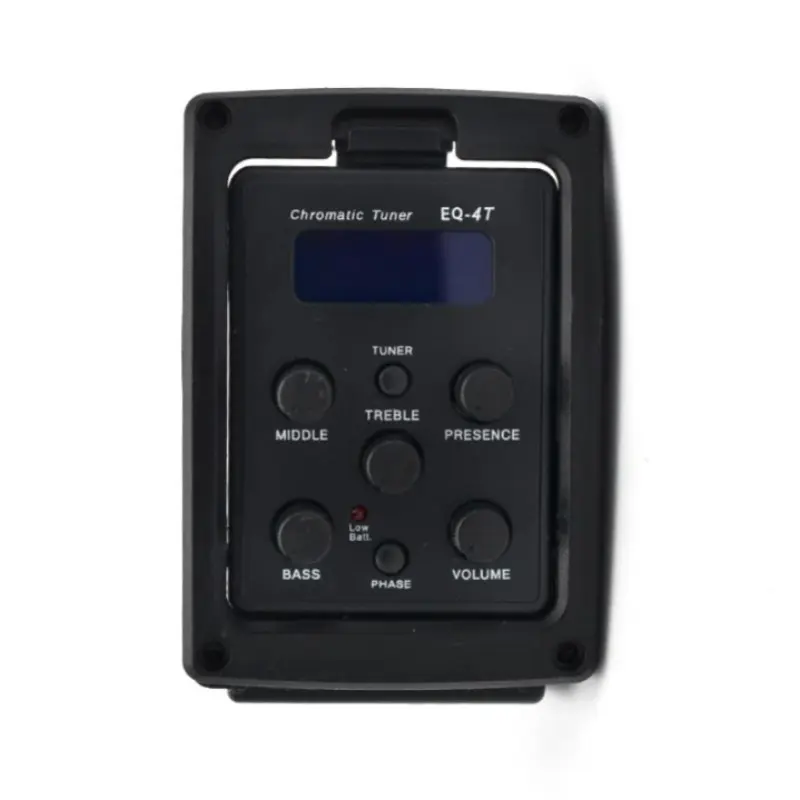 Preamplificador Micrófono de Guitarra Ecualizador EQ-4T