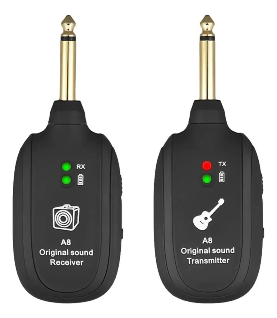 Sistema Inalámbrico EKOS A8 Wireless Transmisor y Receptor, línea inalámbrico