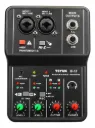 Mezcladora Interfaz USB 2 Canales +48V Teyun Q-12