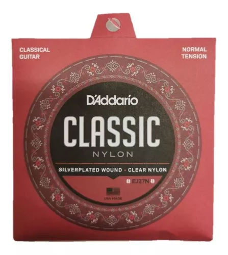 [EJ27N] Encordado Guitarra Clásica D'Addario Classic Normal Tension 