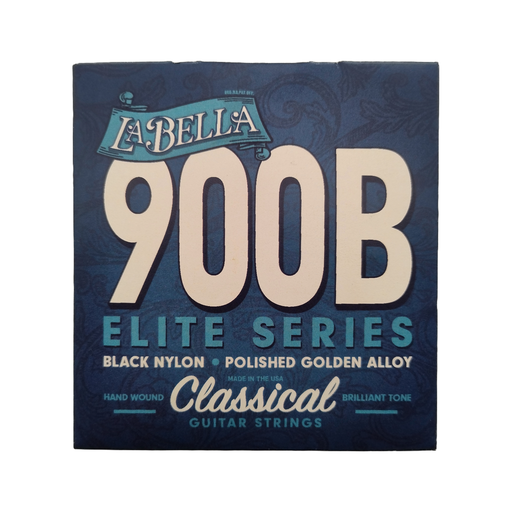[900B] Encordado Guitarra Clasica La Bella Black Nylon 900B
