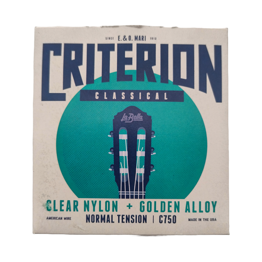 [C750] Encordado Guitarra Clásica La Bella Criterion Clear Nylon C750