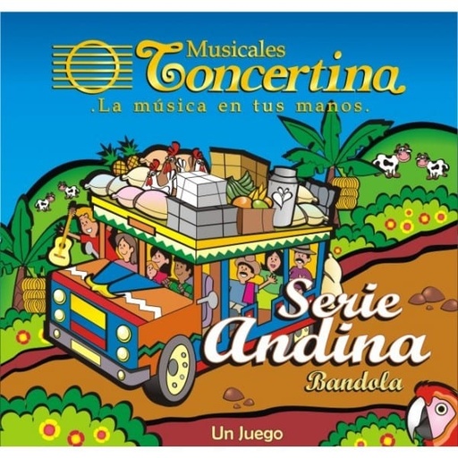 [202033] Encordado Concertina Bandola Llanera 