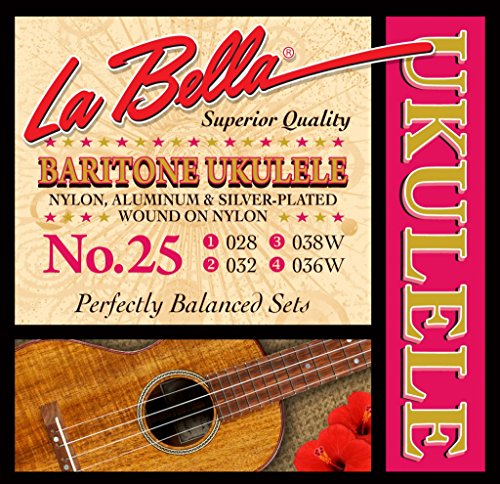 [No25] Encordado La Bella Baritone Ukulele