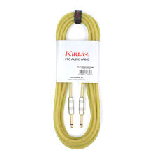 [IM201PRG6M-YEF] Cable Línea Profesional 1/4" Mono Silicona para Instrumento Kirlin Amarillo