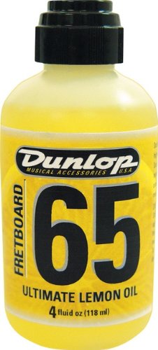 Limpiador Dunlop Fretboard Aceite De Limón Definitivo 4 Onzas (118ml) 65