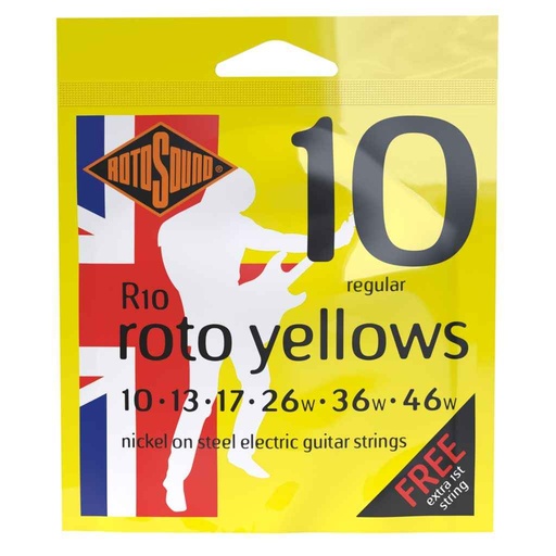 [R10] Encordado Guitarra Electrica RotoSound 10-46