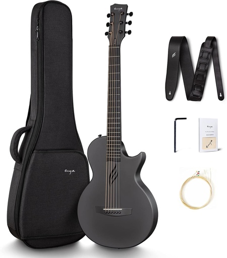 [ENGOBK] Combo Guitarra Acústica de Viaje en Fibra de Carbono Enya Nova Go