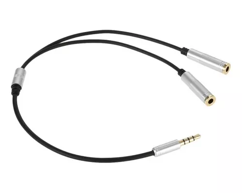 [CA1321M] Cable Tipo Ye Plug 3.5mm a 2 Jack 3.5mm Techman CA-1321M