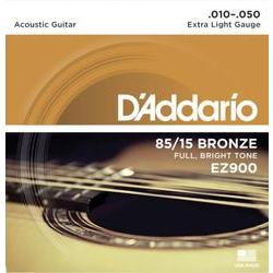 [EZ900] Encordado Guitarra Acústica D'Addario 10-50 EZ-900 